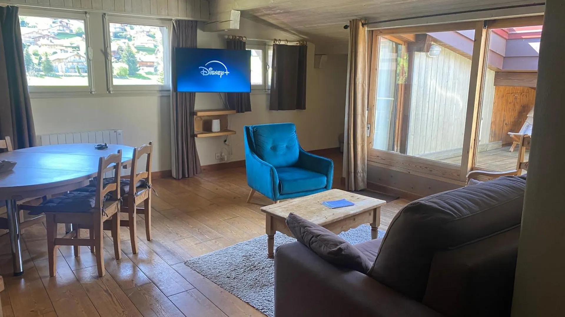 Appartement 71M2 Pres De Megeve, 2 Chambres, Terrasse En Toiture, Parking Couvert, Tennis En Ete Demi-Quartier